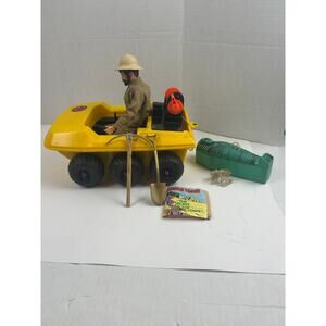 G.I. Joe Adventure Team Secret of the Mummy’s Tomb ATV Sarcophagus Set 1971